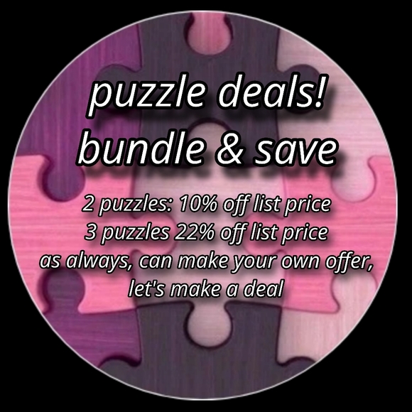 Buffalo Marine Color Tiny Bubbles 1000 pieces 26.75"x19.75" Puzzle - Picture 4 of 4